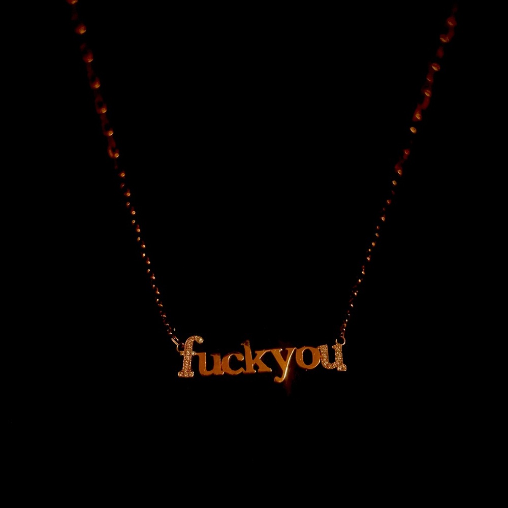 14 K Italian rose gold with diamonds